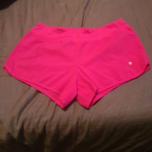 Xersion hot pink athletic shorts size large